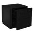 Gats 2-Drawer Bedside Table (Black)
