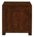 Amsterdam 2 Drawer Bedside Table (Mahogany)