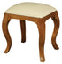 Eloise Cabriole Leg Dressing Stool (Light Pecan)