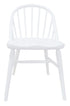 Vera Solid Oak Dining Chair - Set of 2 (White)