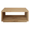 Oscar Solid Mindi Timber Coffee Table (Natural)