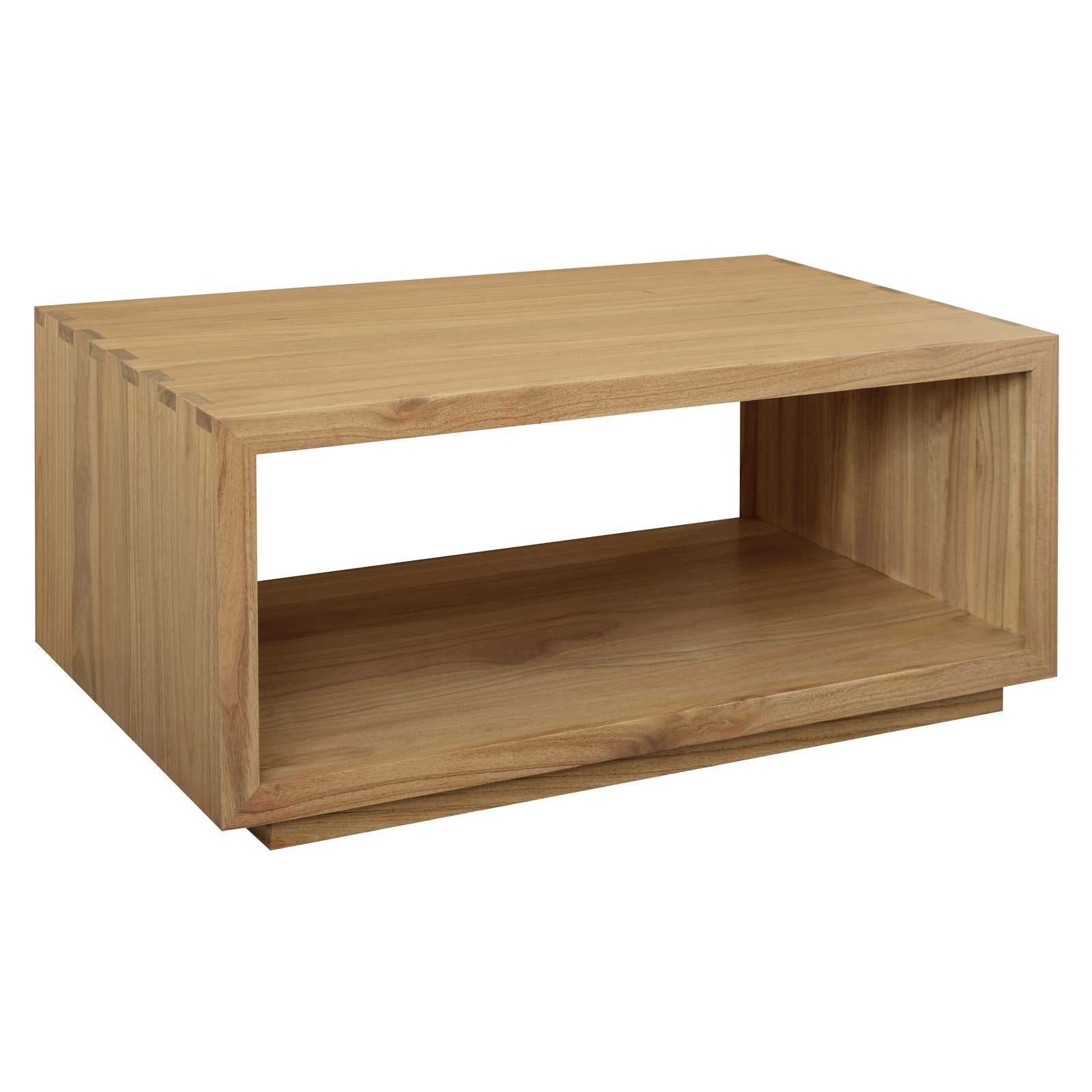 Oscar Solid Mindi Timber Coffee Table (Natural)