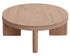 Apollo Round Solid Mindi Timber Coffe Table (Natural)