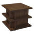 Hudson Oversized Square Side Table (Walnut)