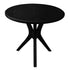 Gats Round Side Table - Large (Black)