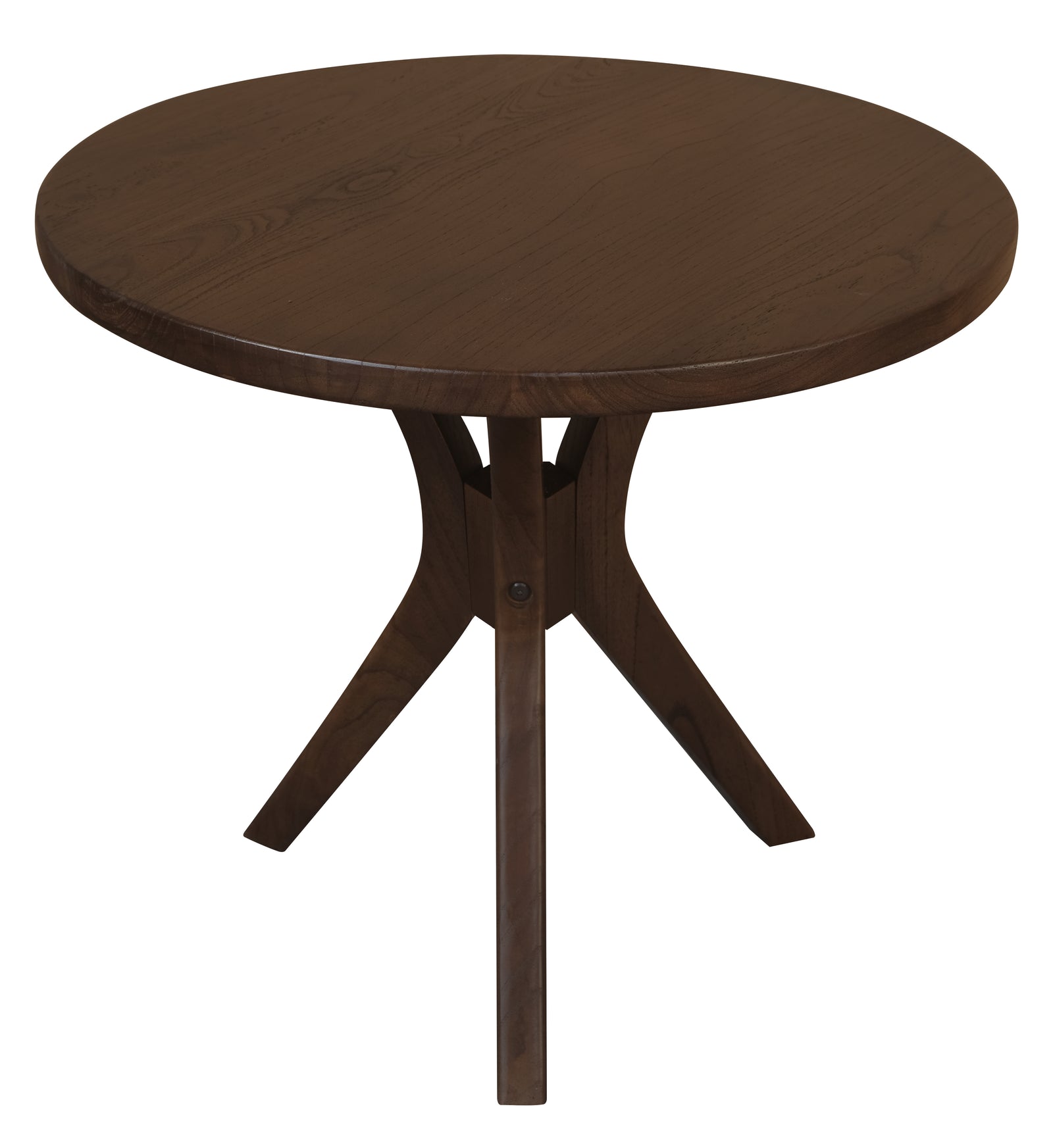 Gats Round Side Table - Large (Walnut)