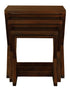 Manhattan Nest of Tables - Set of 3 (Mahogany)