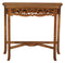 Jepara Carved Sofa Table (Light Pecan)