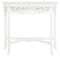 Jepara Carved Sofa Table (White)