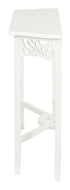Jepara Carved Sofa Table (White)