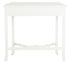 Jepara Carved Sofa Table (White)