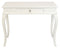 Queen Ann 1 Drawer Sofa Table (White)