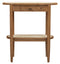 Kelly 1 Drawer Hall Table (Almond)