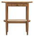 Kelly 1 Drawer Hall Table (Almond)
