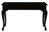 Queen Ann 2-Drawer Sofa Table in Chocolate, Curved Cabriole Legs, 19kg