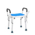 Adjustable Shower Chair Bath Seat Heavy Duty Bathtub Armrests Bench Bathroom