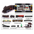 Electric Large Classic Train Set Rail Track Carriages Kids Vehicle Toy Gift
