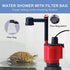 7-in-1 Aquarium Sand Washer Upgrade AU Plug / 15W 66LED RGBW Aluminum Shell Stand Light 40CM/28-Button Control