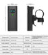 Waterproof Bike Light Set with Digital Battery Display Aluminum Alloy 360° Mount