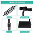 Half Moon Floor Fill Lamp for Salon Tattoo Eyelash Makeup Beauty LED Lash Light Black