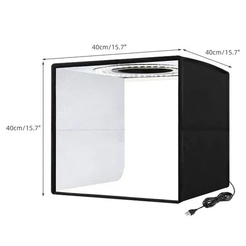 Portable Photo Studio 144 LED Lamp Light Tent Bar Cube Soft Box Room Photography
