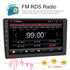 9" Car Radio 2 DIN GPS FM RDS WIFI w/ Rear Camera For Android Auto IOS CarPlay
