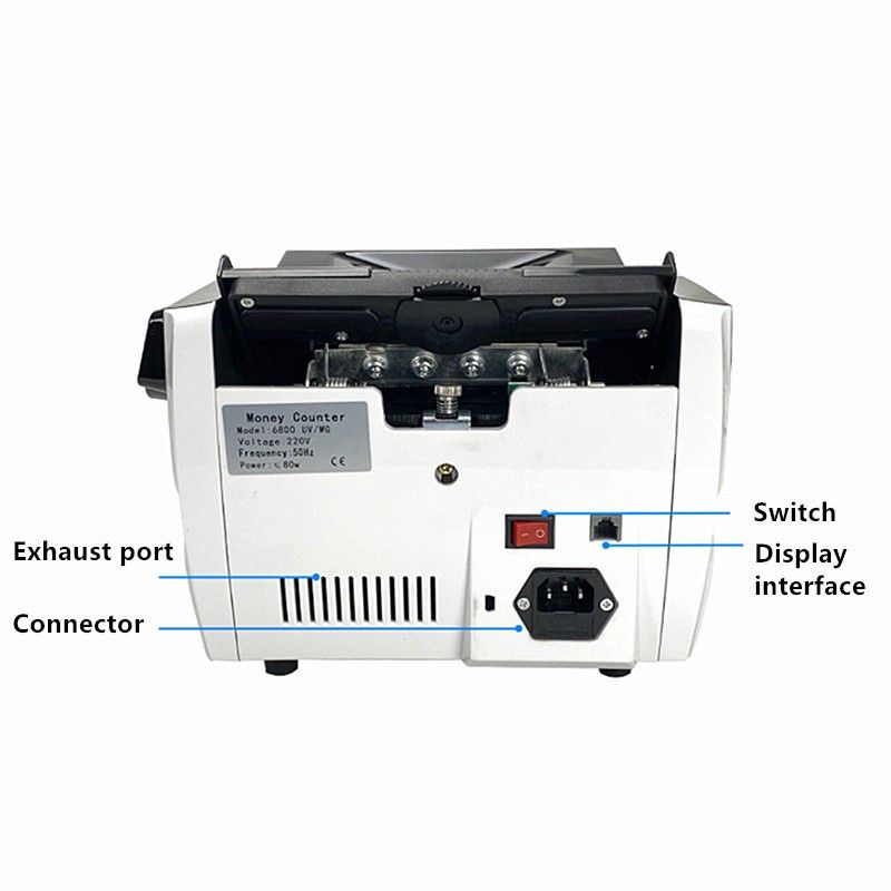 Australian Note Bill Money Cash Counter Machine with Value Count 4