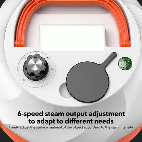 4000W Handheld Steam Cleaner 105°C 3 Bar 6 Speed High Pressure Kitchen AU Orange