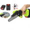 Mini Chainsaw 6" Cordless – 2 Batteries, 550W Motor, One‑Hand Use, Safety