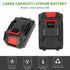 Mini Chainsaw 6" Cordless – 2 Batteries, 550W Motor, One‑Hand Use, Safety