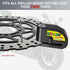 Motorcycle Alarm Disc Lock – Anti‑Theft 110dB Brake Lock, Black