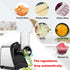 Electric Grater Vegetable Food Rotary Drum Grater Chopper Slicer