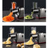 1200W Electric Cheese Grater Salad Maker 5 Stainless Blades Slicer Shredder AU