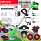 Green Whipper Snipper Mower Cordless Grass Trimmer Lawn Cutter Battery Brushcutter