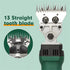 690W Electric Sheep Shears 2400R/Min 6 Speed Grooming Kit with 8 Grids Heat AU