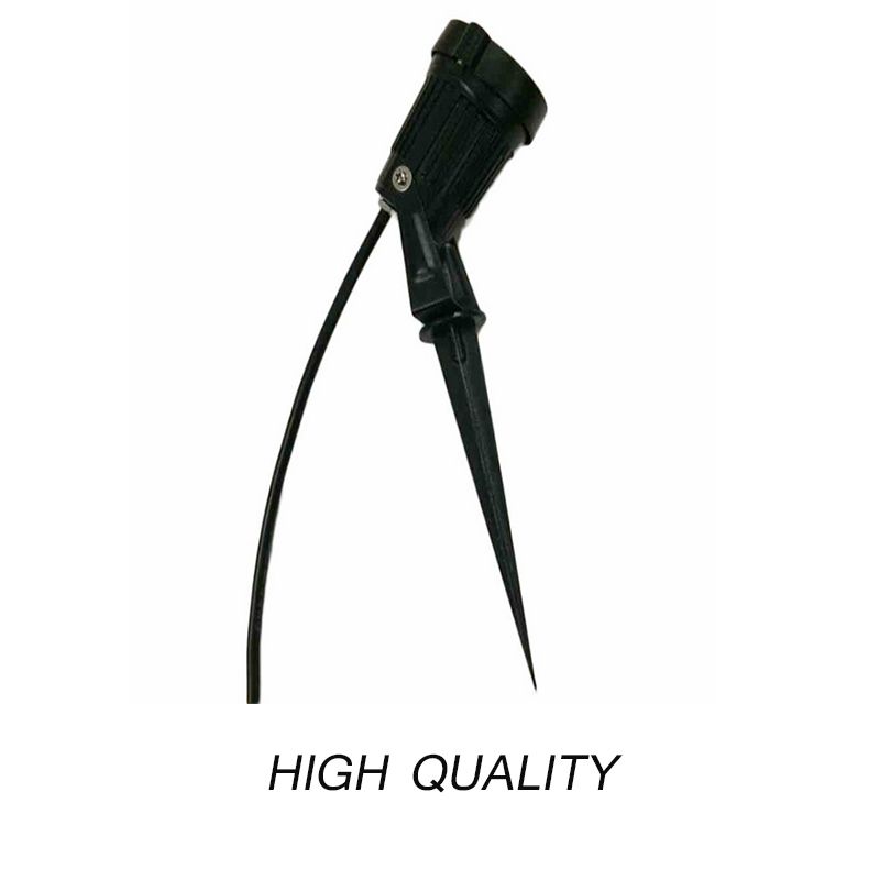 10PCS 12V LED Garden Spotlights, IP65 Waterproof, 550-600 Lumens, Warm White