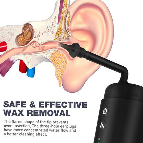 Automatic Ear Wax Removal USB Electric Ear Cleaner Washer Irrigation Flushing AU