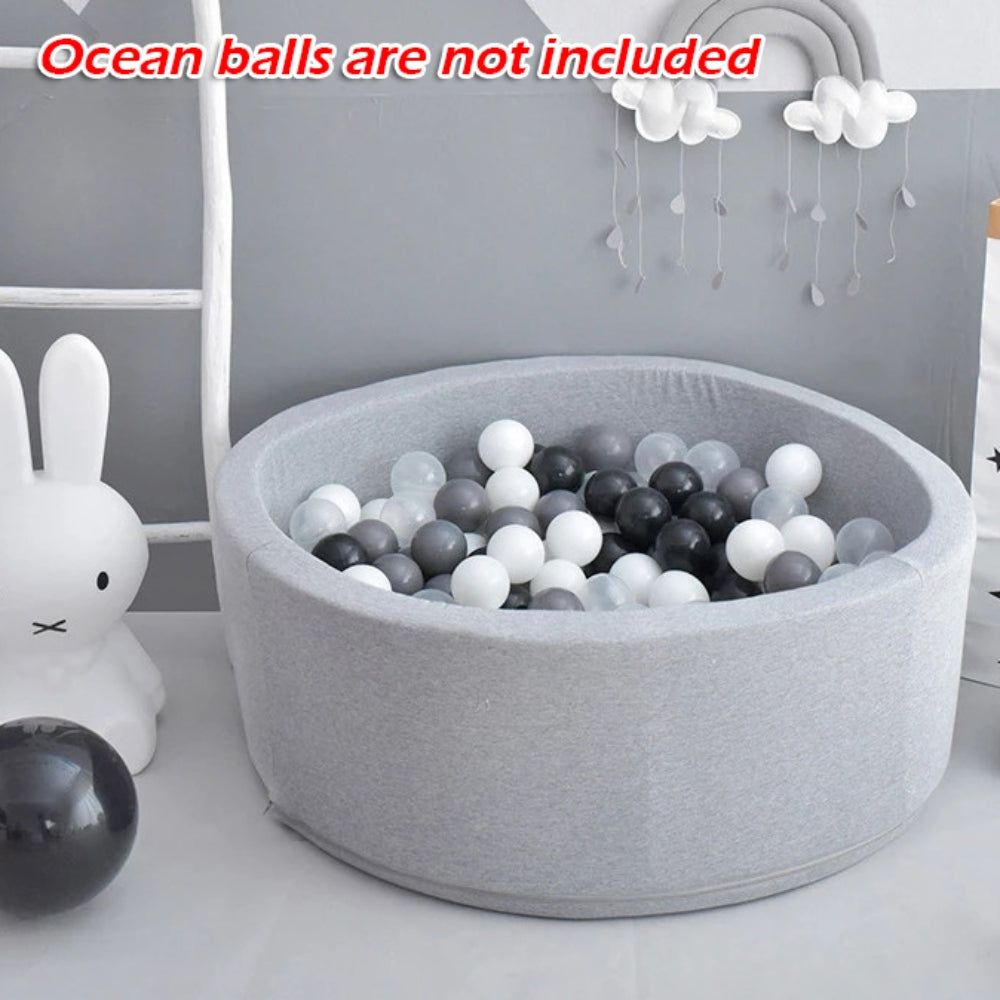90x30cm Ocean Ball Play Pit Soft Ba Kids Paddling Foam Pool Child Barrier Toy