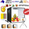 40CM Portable Photo Studio LED Light Tent Bar Cube Soft Box Room Photography