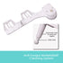 Toilet Bidet Seat Hygiene Water Wash Clean Unisex Easy Attachment Dual Nozzles