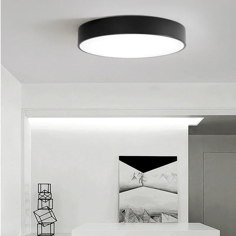 30CM LED Ceiling Light Modern Surface Mount Flush Panel Downlight Ultra-thin