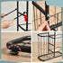 Basketball Soccer Storage Rack Sport Ball Organizer Ball Holder Display Stand With Basket