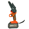 6in Cordless Mini Chainsaw 2x 18V Batteries Rechargeable Wood Cutter Orange