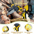NEW 36V 8" Mini Cordless Electric Chainsaw 2XBattery  Wood Cutter Rechargeable