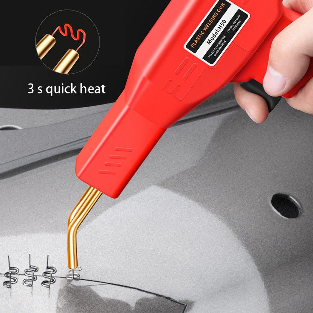Plastic Welder Hot Stapler Kit Handheld Bumper Crack Repair Tool Garage AU 240V