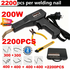 200W 🔥Plastic Welding Machine Kit  Stapler Welder Garage Tool Repair Car Bumper
