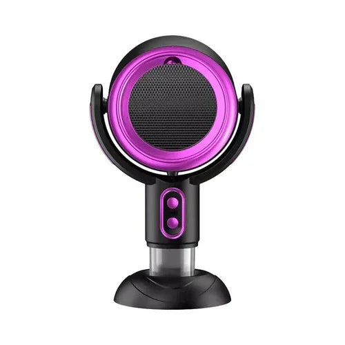 Portable Smoke Purifier Fan USB Mini Desktop Smoke Absorber Filter Purple