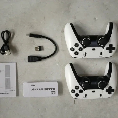 M15 40000+4K HDMI TV Video Game Stick Retro Gaming Console 2 Wireless Controller