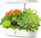Hydroponics Plant Growing System 12 Pods Indoor Herb Garden Kit Led Light 4L WHITE