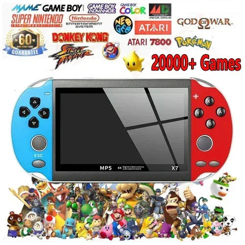 Built In 20000 Games HD Screen Handheld Game Classic Game Retro Console New